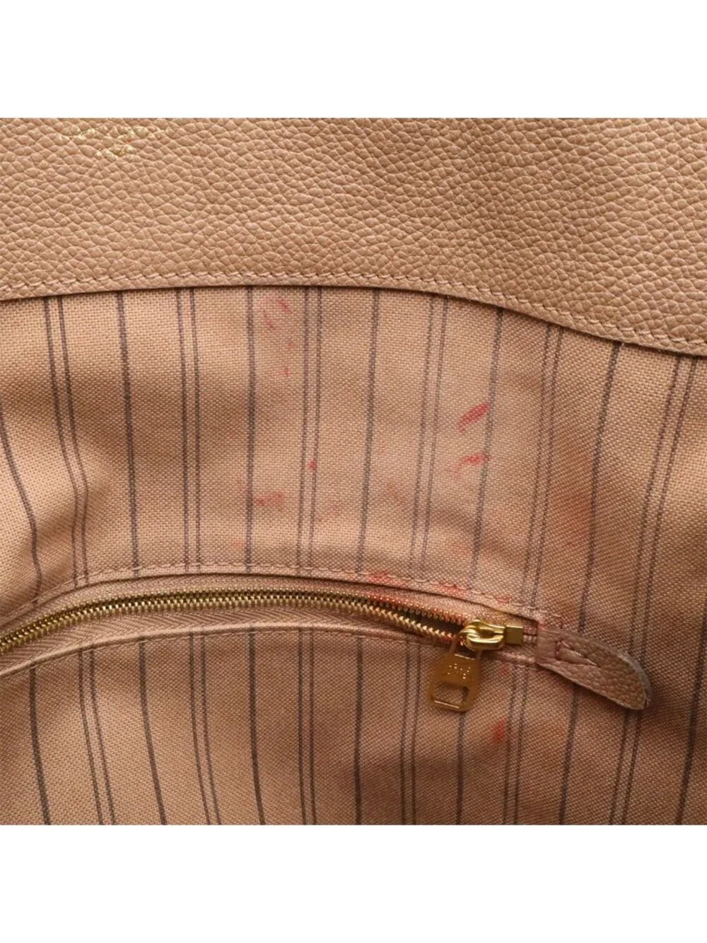 Louis Vuitton Monogram Empreinte Bagatelle 2-Way Shoulder Bag Semi Taupe